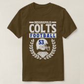 T-shirt Colts Indianapolis 1953 American 1 (Design devant)