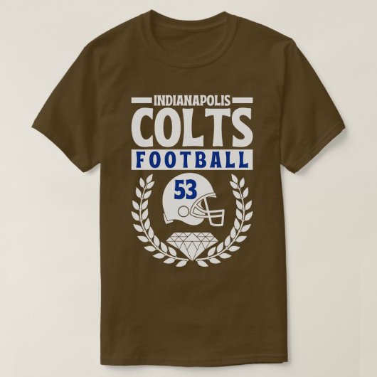 T-shirt Colts Indianapolis 1953 American 1 (Design devant)