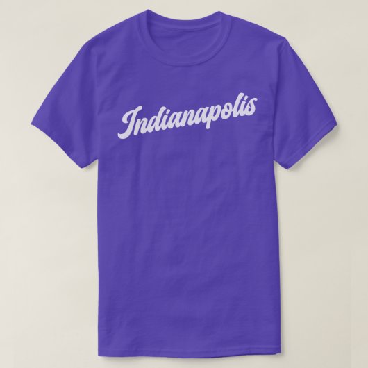 T-shirt Colts Indianapolis Retro Indianapolis (Design devant)