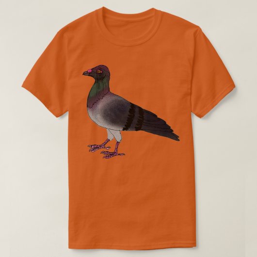 T-shirt Columba livia 2 (Design devant)