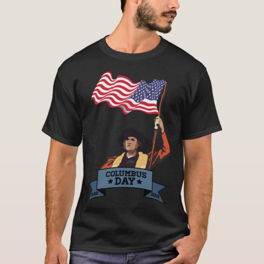 T-shirt Columbus Day (Devant)