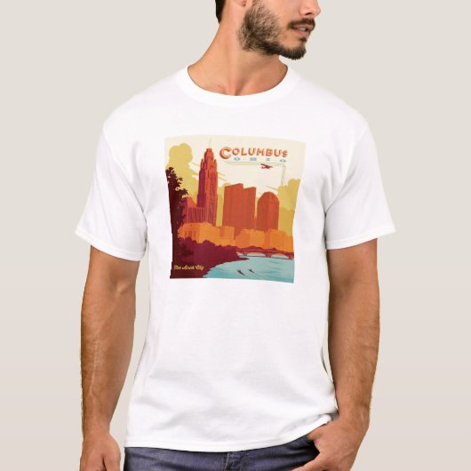 T-shirt Columbus Ohio | Arch City (Devant)