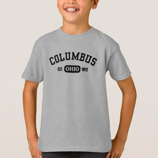 T-shirt Columbus Ohio est.1812 (Devant)