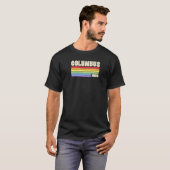 T-shirt Columbus Ohio Pride Rainbow Flag Gay pride Merch Q (Devant entier)