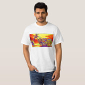 T-shirt COM de point mysterysled (Devant entier)