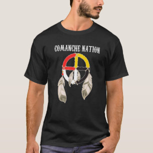 T-shirt Comanche People Native American Indian Medicine Wh