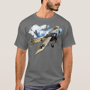 T-shirt Combat aérien de la Première Guerre mondiale Bipla