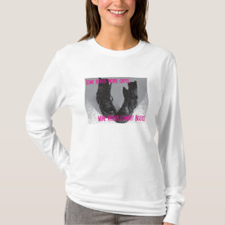 T-shirt Combat-Bottes