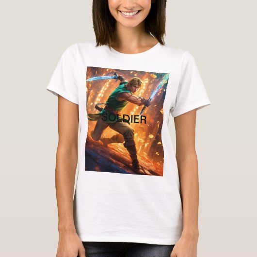 T-shirt Combat Chic Tee féminin (Devant)