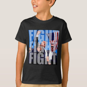 T-shirt Combat Combat Combat Pour Donald Trump 2024 Électi