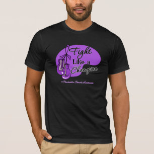 T-shirt Combat comme un Cancer pancréatique de champion