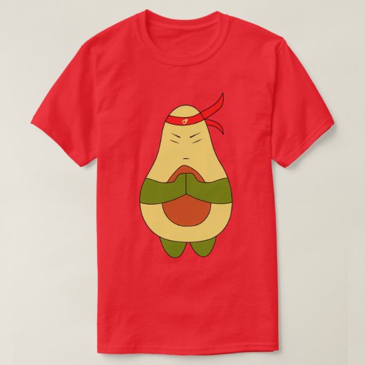 T-shirt Combat d'Avocado (Design devant)