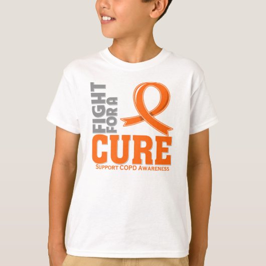 T-shirt Combat de COPD pour un traitement (Devant)