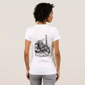T-shirt Combat de couteau d'Apache et débardeur de la (Dos entier)