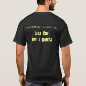 T-shirt Combat de l'invisible (Dos)