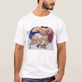 T-shirt Combat de lutte (Devant)