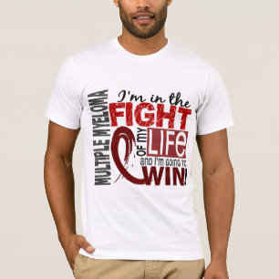 T-shirt Combat de mon myélome multiple de la vie