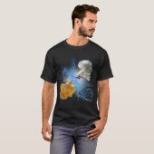 T-shirt Combat de poissons Betta (Devant entier)