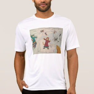 T-shirt Combat de snowball
