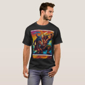 T-Shirt Combat du Roi Barbare (Devant entier)