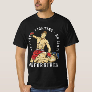 T-shirt combat impitoyable