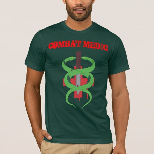 T-shirt Combat Medic Full Color (Devant)