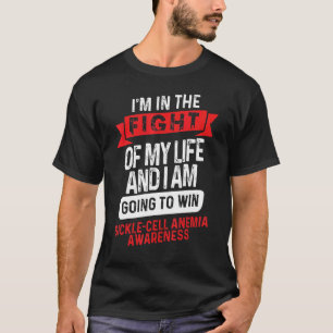 T-shirt Combat pour gagner Ruban de soutien à la sensibili