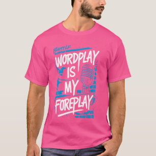 T-shirt Combat Rap Freestyle Rap Concours Bataille Rappe