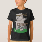 T-shirt Combat Wombat - Funny Karate Wombat Martial Artist (Devant)