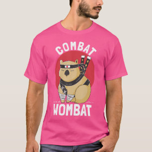 T-shirt Combat Wombat Pour Un Amoureux Wombats