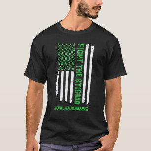 T-shirt Combatre la stigmatisation Santé mentale sensibili