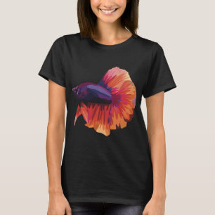 T-shirt Combattant aux couleurs du coucher de soleil - Art