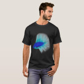 T-shirt Combattant Bleu (Devant entier)