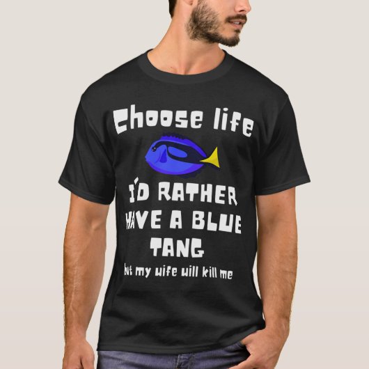 T-shirt Combattant bleu violet (Devant)