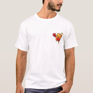 T-shirt Combattant de boîte de jus
