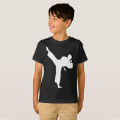 T-shirt Combattant de karaté (Devant entier)