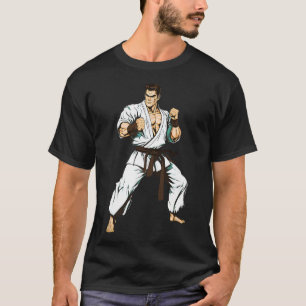 T-shirt Combattant de Karaté Kyokushin - Arts Martiaux Jap