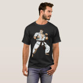 T-shirt Combattant de Karaté Kyokushin Budo (Devant entier)