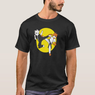 T-shirt Combattant de karaté Taekwondo MMA