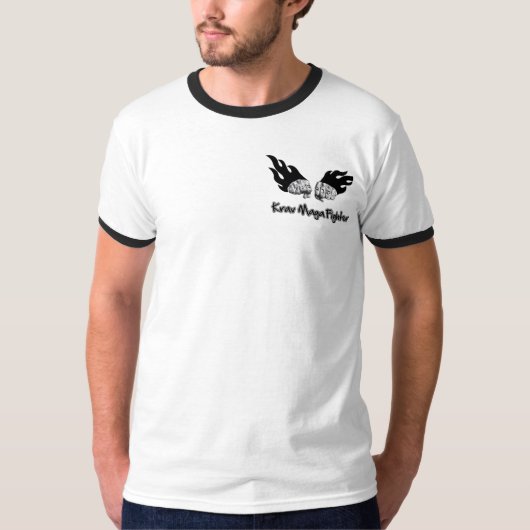T-shirt Combattant de Krav Maga de base (Devant)