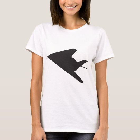 T-shirt Combattant de la discrétion F-117 (Devant)