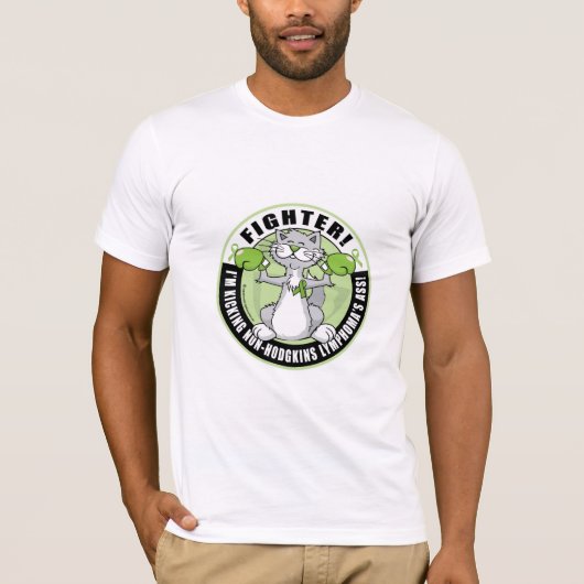 T-shirt Combattant de lymphome de Non-Hodgkins (Devant)