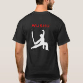 T-shirt Combattant d'épée de Wushu (Dos)