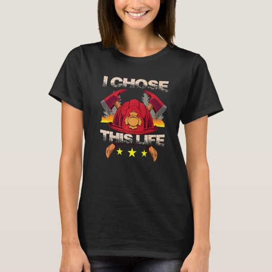 T-shirt Combattant des feux de forêt (Devant)