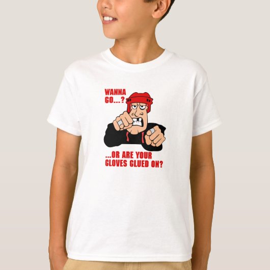 T-shirt Combattant d'hockey (Devant)