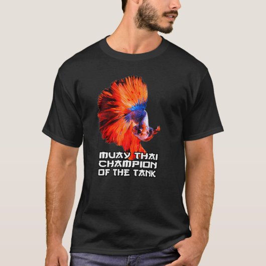T-shirt Combattant du Siam Betta (Devant)