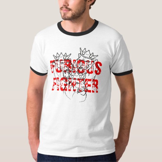 T-shirt Combattant furieux (Devant)