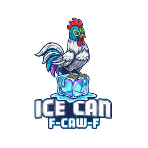T-shirt Combattant Mexicain Poulet ICE Peut F-Caw-F