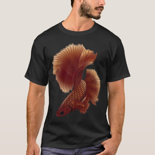 T-shirt Combattant rouge 1 (Devant)