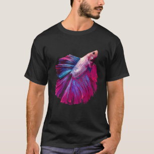 T-shirt Combattant Siamois D'eau Douce Graphi Poisson Bett